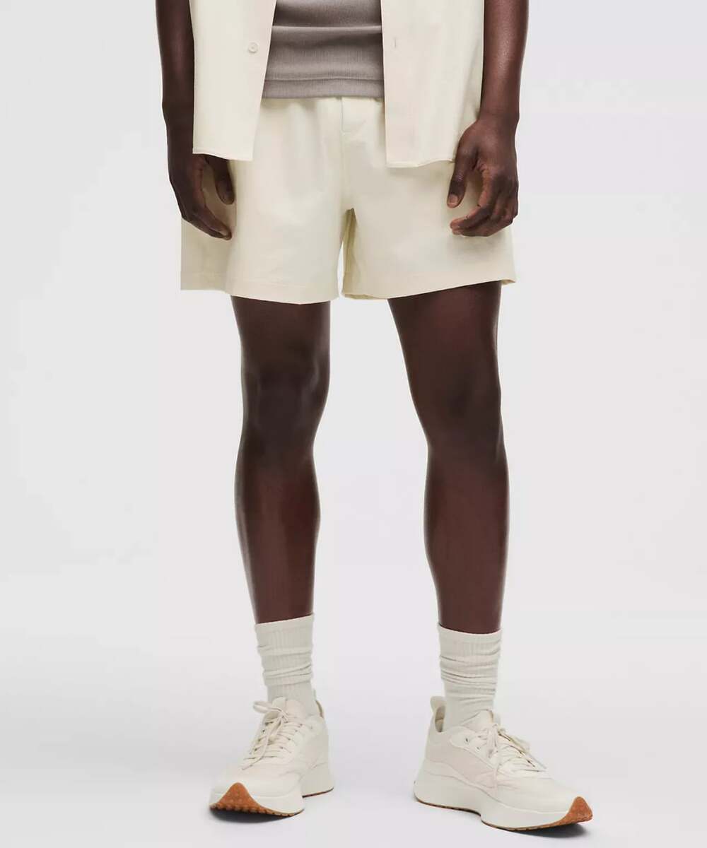 Lululemon Stretch Ripstop Short 5 White